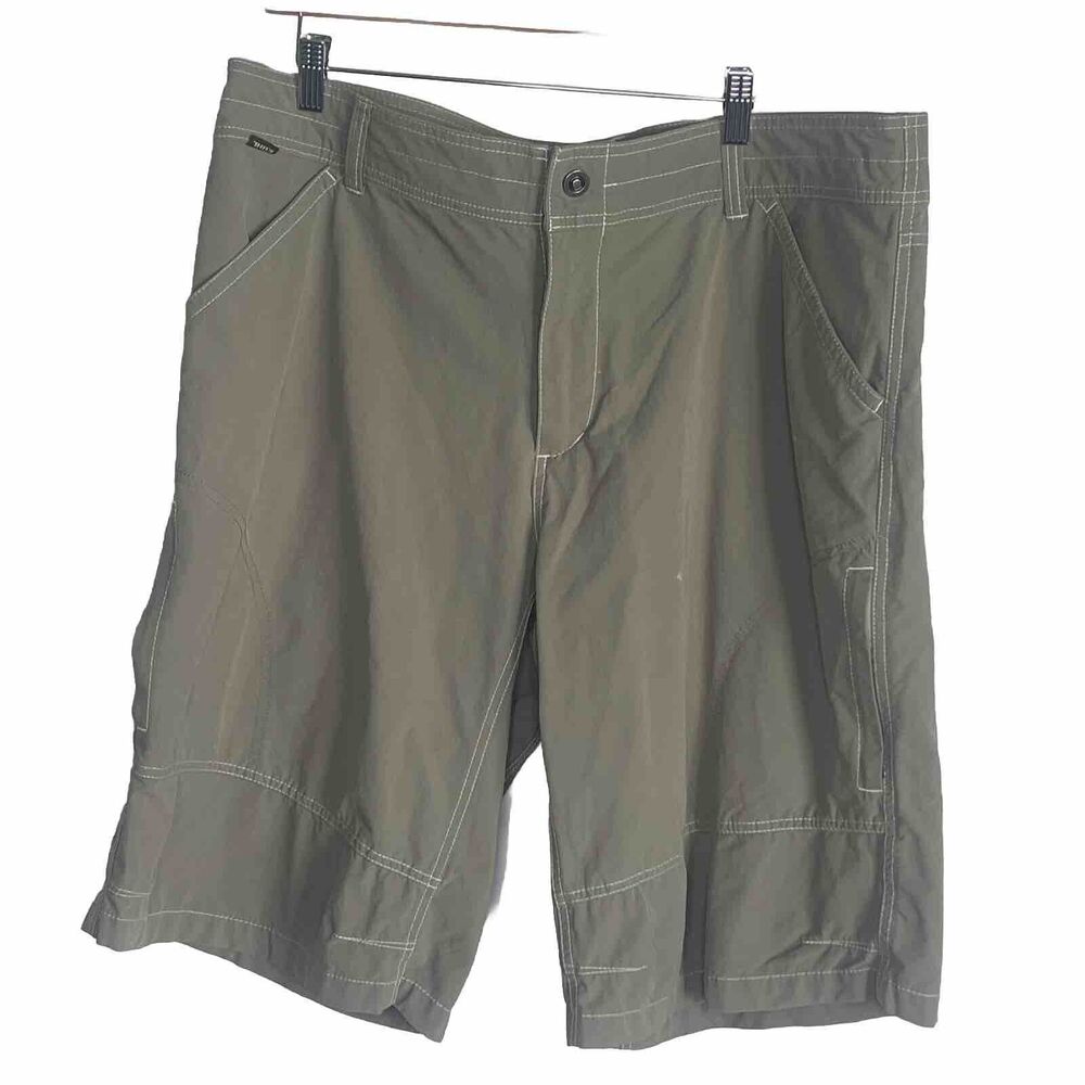 Kuhl‎ Men's Green Hiking & Climbing Activewear Nylon Shorts Size 40
